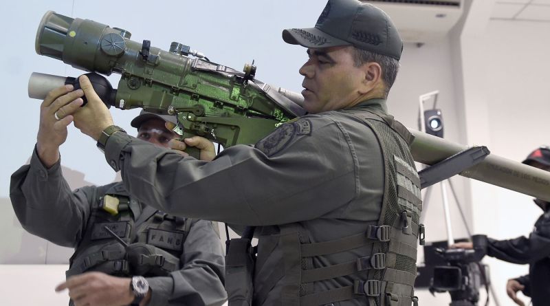 | Vladimir Padrino Lopez holds an IGLA surface to air missile system in Caracas Photographer Juan BarretoAFP via Getty Images | MR Online