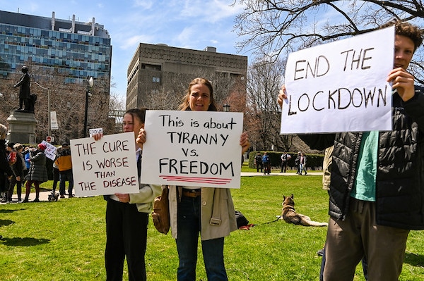 | michael swan Follow Lockdown Protesters An anti lockdown protest at Queens Park April 25 attracted about 200 who claimed measures to control the spread of COVID 19 are an infringement of freedom | MR Online