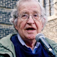 Noam Chomsky in 2011. Photo: Andrew Rusk/Wikimedia Commons, CC BY 2.0
