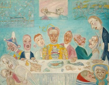 | James Ensor Comical Repast Banquet of the Starved 191718 | MR Online