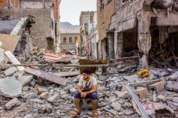 | Rubble from a USSaudi airstrike in Yemen Credit UNDP | MR Online