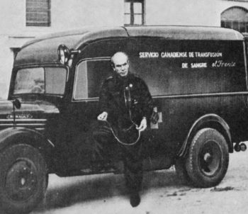 | Norman Bethune in Spain beside the ambulance of the Canadian Blood Transfusion Service 1936 1937 | MR Online