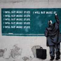 | Glasgow Times Glasgows Banksy slams Black Friday consumerism in West End mural | MR Online