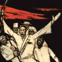 “Oppressed colonial nations shall rise up against Imperialism under the banner of the Proletarian Revolution.” (Bolshevik poster.)