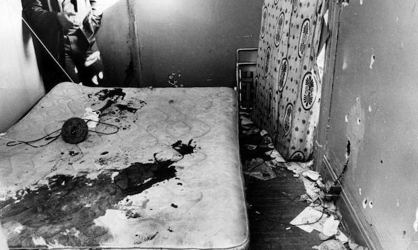 | The bloody mattress at the scene of the assassination of Fred Hampton | MR Online
