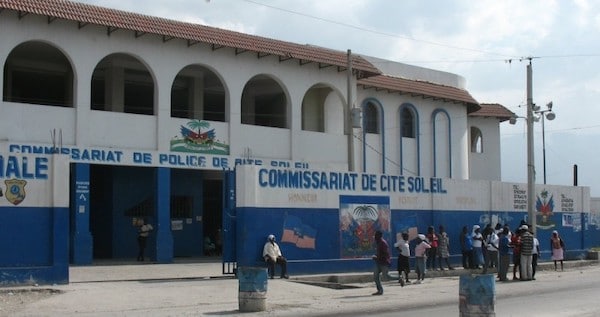 | Police station in Cité Soleil located in the PortauPrince metropolitan area in Haiti Photo by James EmeryFlickr | MR Online