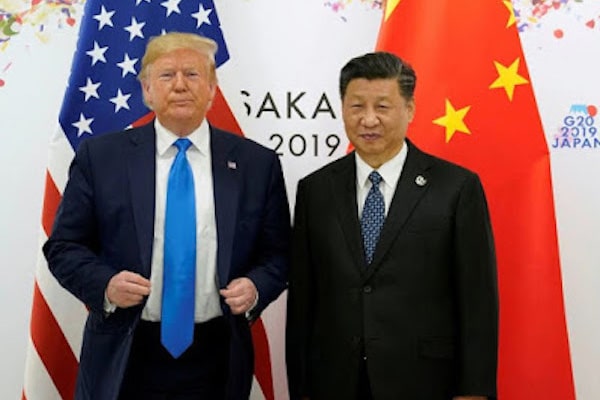 | Trump Xi with flags | MR Online