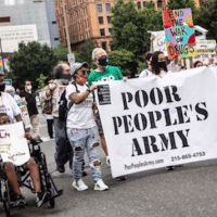 Biden’s Philly Headquarters Rents a Fence to Stop the Poor People’s Army