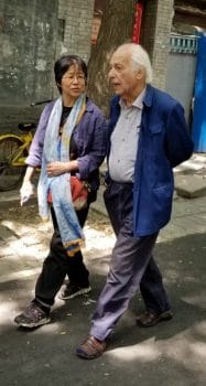 | Kin Chi Lau and Samir Amin walking in Beijing May 2018 | MR Online