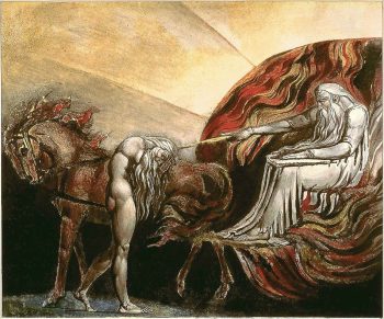 William Blake (England), God Judging Adam, 1795.