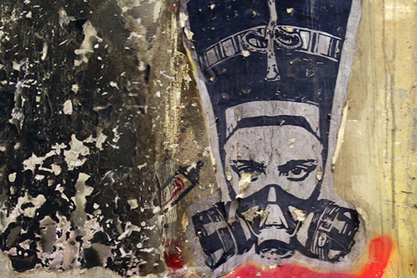 | El Zeft Egypt Nefertiti in a Gas Mask 2012 | MR Online