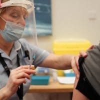 | A Key Worker from North Shields receives the Pfizer BioNTech Covid19 vaccine at a mass vaccination hub at the Centre For Life in Newcastle | MR Online