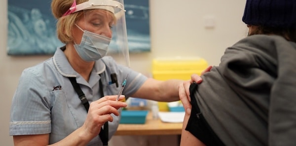 | A Key Worker from North Shields receives the Pfizer BioNTech Covid19 vaccine at a mass vaccination hub at the Centre For Life in Newcastle | MR Online