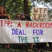 The Trans-Pacific Partnership: A threat to democracy and food sovereignty (Photo: Food First)