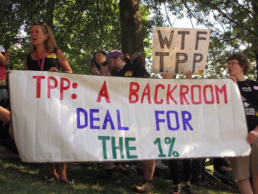 | The Trans Pacific Partnership A threat to democracy and food sovereignty Photo Food First | MR Online