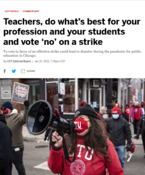 The Sun Times 11221 demands As the vaccine is rolled out to them in the coming weeks teachers need to rise to the occasion and return to in person teaching right now