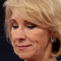| US Secretary of Education Betsy DeVos observing a moment of silence for the Parkland Florida shooting at the 2018 Conservative Political Action Conference CPAC in National Harbor Maryland Credit Gage Skidmore | MR Online