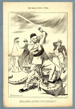 | Comic on The Opium Ban in China from the weekly De Amsterdammer December 2 1906 | MR Online
