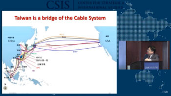 | Joseph Hwang of The War College in Taiwan speaks at a CSIS about how Taiwan acts a buffer to protect US data infrustructure from China | MR Online