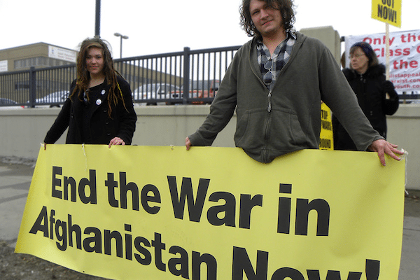 | Protesters against the US war in Afghanistan Minneapolis Minnesota April 6 2013 Flickr Fibonacci Blue | MR Online