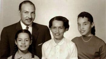 Activists James Jackson and Esther Cooper Jackson with daughters Source Cooper Jackson Family Collection