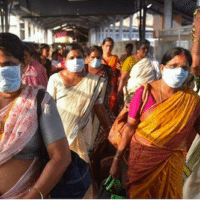 A women’s volunteer brigade organizes mutual aid in Kerala, India.