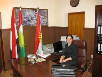 | Ashooh is pictured during her time as a consultant in Iraqi Kurdistan Photo | Academyalumni | MR Online