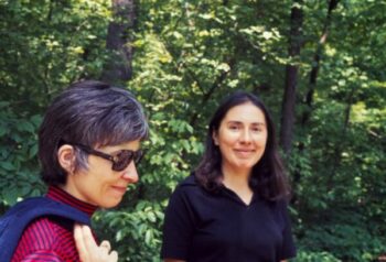 | Mary Jane Lewontin left and Rosario Morales wife of Dick Levins Vermont 1973 Photo by Stuart Newman | MR Online