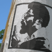 Walter Rodney poster, Georgetown, Guyana, July 2005. (Photo: Flickr/Nicholas Laughlin)