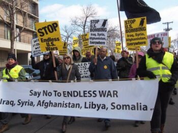 | Minnesotans protest endless war on 17th anniversary of the start of the Global War on Terror Source antiwarcommitteeorg | MR Online