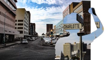 Charlotte Maxeke Street (formerly Beatrice Street) in Durban, 2021.