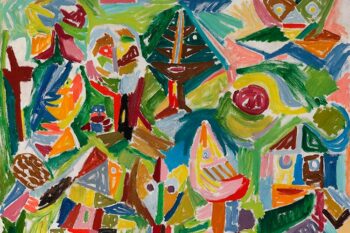 | Asger Jorn Denmark Landscape in Finkidong 1945 | MR Online