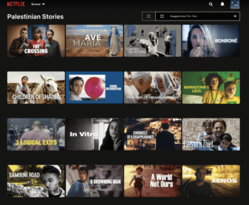 | Some of the Palestinian film titles now available on Netflix | MR Online