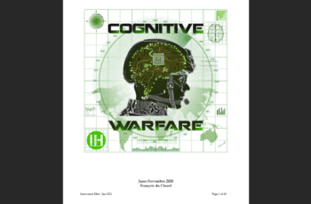| The 2020 NATO sponsored study on cognitive warfare | MR Online