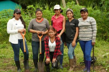 Young Nicaraguan women students at IALA.