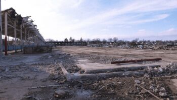 Chrysler empty lot