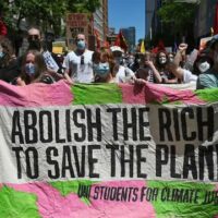| Uni student climate justice demonstration | MR Online