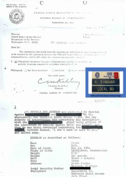 | Neville Roy Singham FBI Files and Union Badge Photo Roy Singham | MR Online