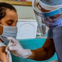 Venezuela has recently joined the list of the few countries that are vaccinating children from the age of twelve.