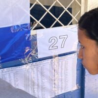 | Bilwi Voting Center 1 closeup of JVR staff site identification 2 | MR Online