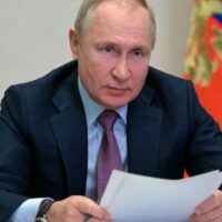 | Russian President Vladimir Putin attends a cabinet meeting via video conference outside Moscow December 24 2021 | MR Online