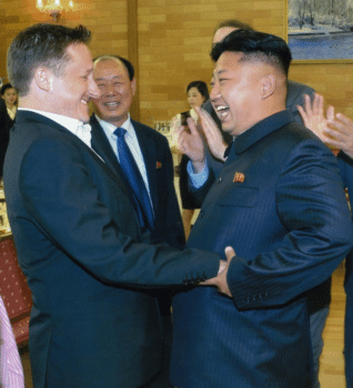 | Ah those were the days when Michael Spavor was DPRK leader Kim JongUns highfiving buddy And then he flushed it all away Source piiecom | MR Online