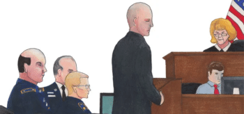 | This is all we were allowed to see of Chelsea Mannings trial drawings by securitycleared artists It is common practice around the world for intelligencerelated court proceedings to be held in secret Source thenationcom | MR Online