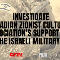 Time to revoke charitable status from group funding Israeli military