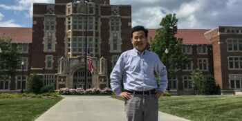 | Anming Hu outside the University of Tennessee at Knoxville | MR Online