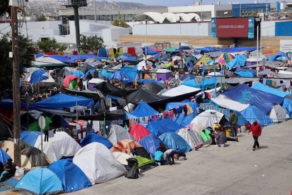 MR Online | Tijuana Mexico migrants waiting for US asylum processing | MR Online