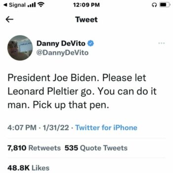 Danny DeVito Tweet