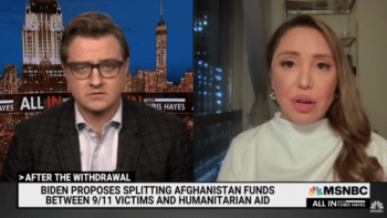 Masuda Sultan to Chris Hayes (MSNBC, 2/11/22): “This was a devastating day for Afghans who were hoping to have a sign that their economy would have a chance of surviving.”