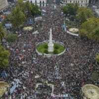 | On March 24 hundreds of thousands of Argentines flooded the Plaza de Mayo and surrounding streets in capital Buenos Aires to commemorate the victims of the last dictatorship and demand justice for them PhotoLeandro Mastronicola Emergentes | MR Online