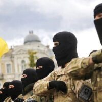 | Farright extremist members of Ukraines neoNazi Azov regiment of the National Guard | MR Online